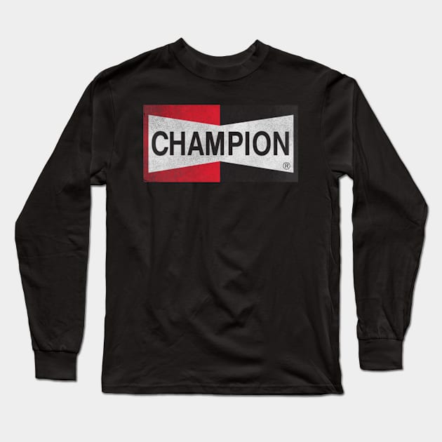 Champion Brad Pit Vintage Long Sleeve T-Shirt by 9ifary